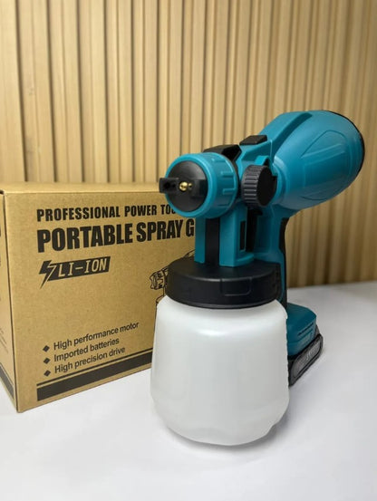 Pistola de pintura INALÁMBRICA + 2 Baterías 48V