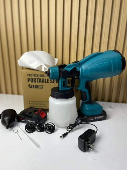 Pistola de pintura INALÁMBRICA + 2 Baterías 48V