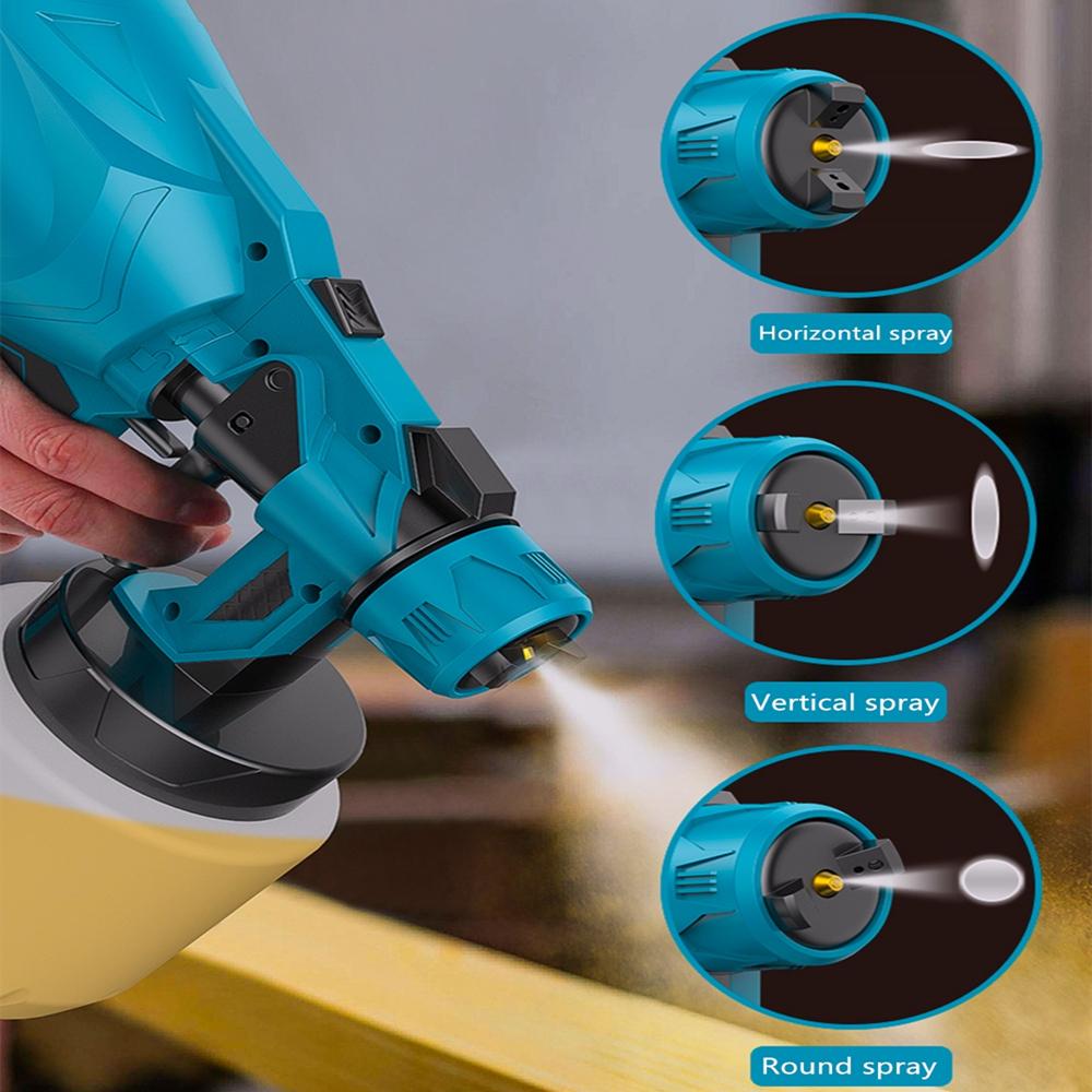 Pistola de pintura INALÁMBRICA + 2 Baterías 48V